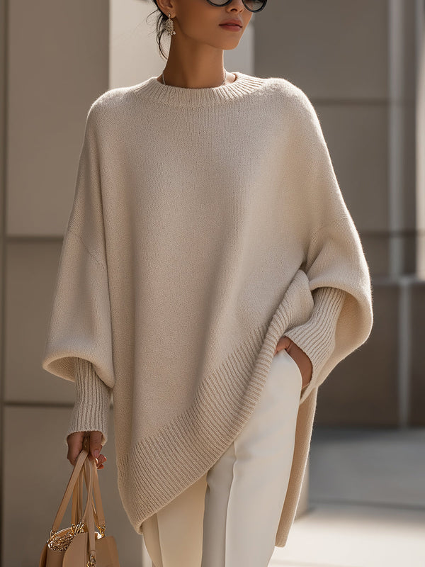 Isolde | Pullover Oversize con Drappeggio