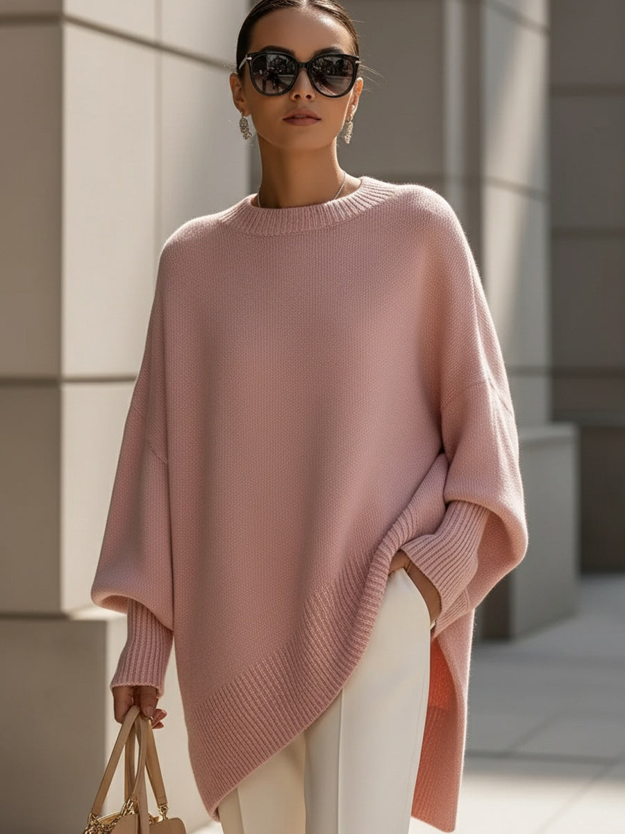 Isolde | Pullover Oversize con Drappeggio