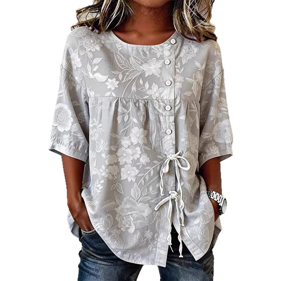 Celestina | Blusa floreale elegante