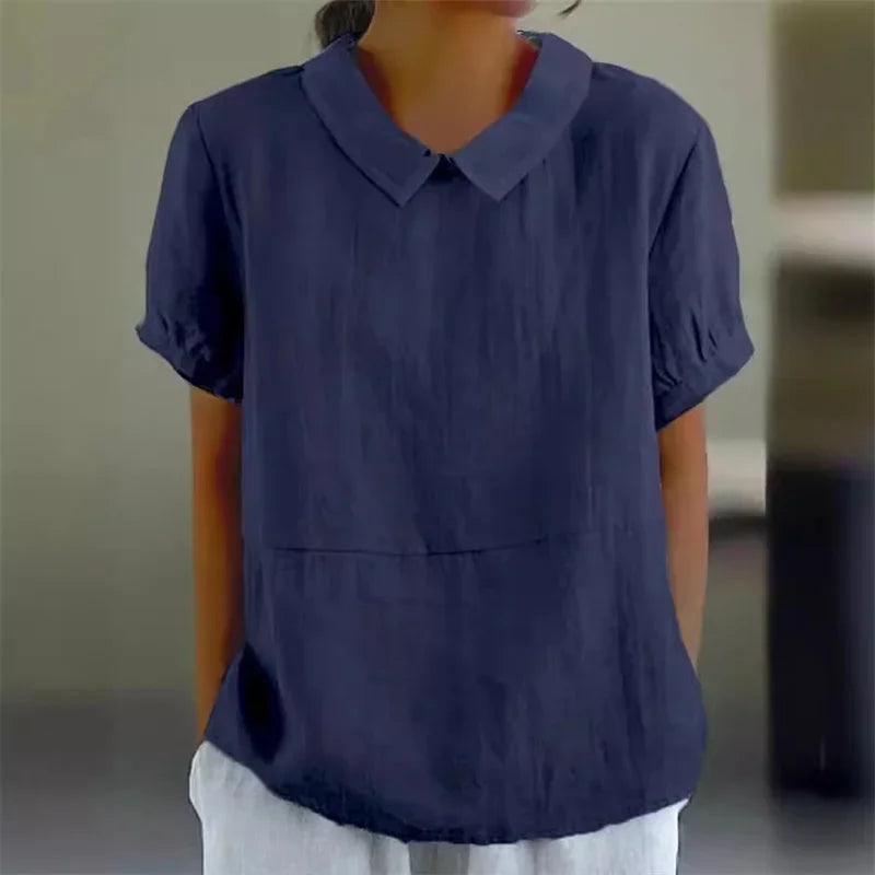 Isabella | Blusa Elegante con Collo