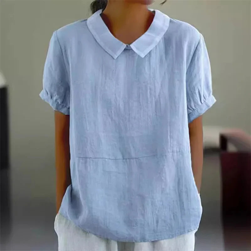 Isabella | Blusa Elegante con Collo