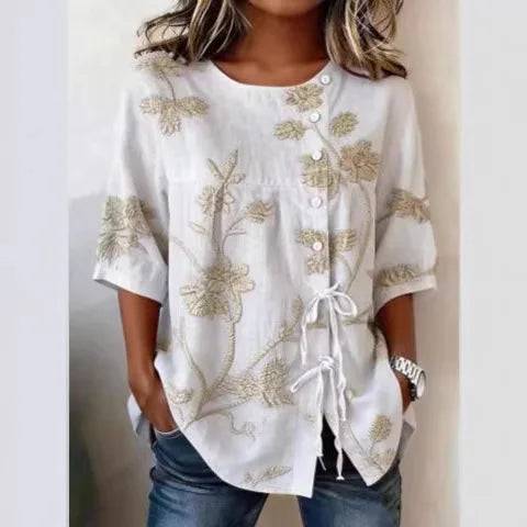 Celestina | Blusa floreale elegante
