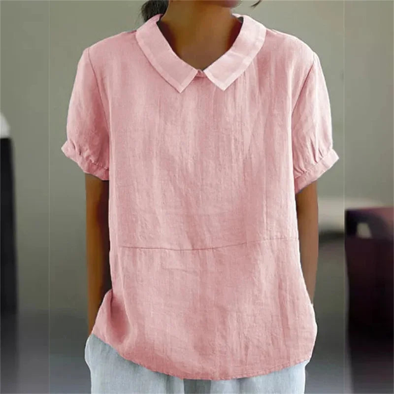 Isabella | Blusa Elegante con Collo