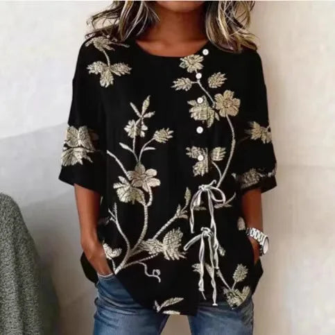 Celestina | Blusa floreale elegante