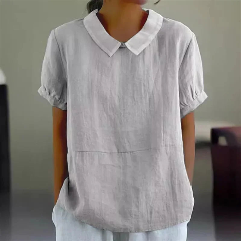 Isabella | Blusa Elegante con Collo