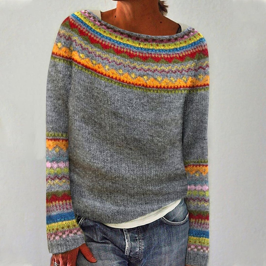 Eerika | Maglione Retrò Avvolgente
