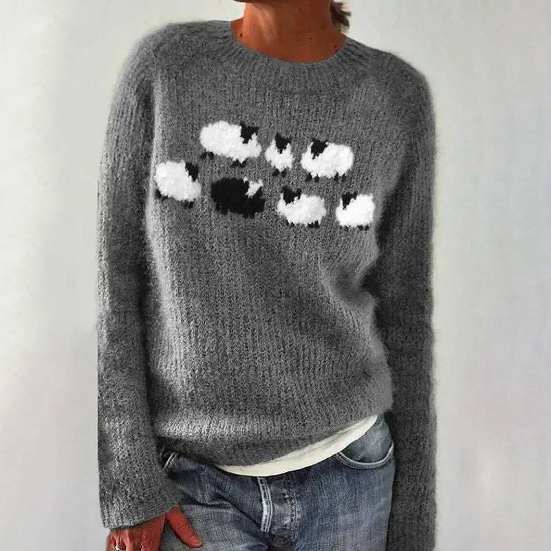 Bianka | Maglione con Pecorelle