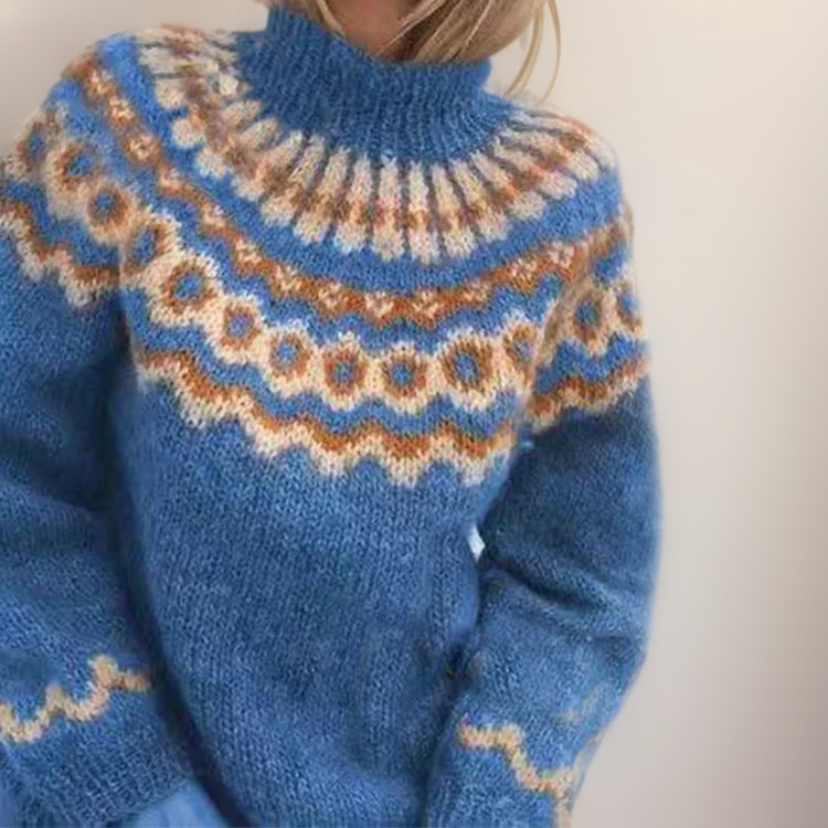 Sonja | Maglione a Collo Alto Avvolgente